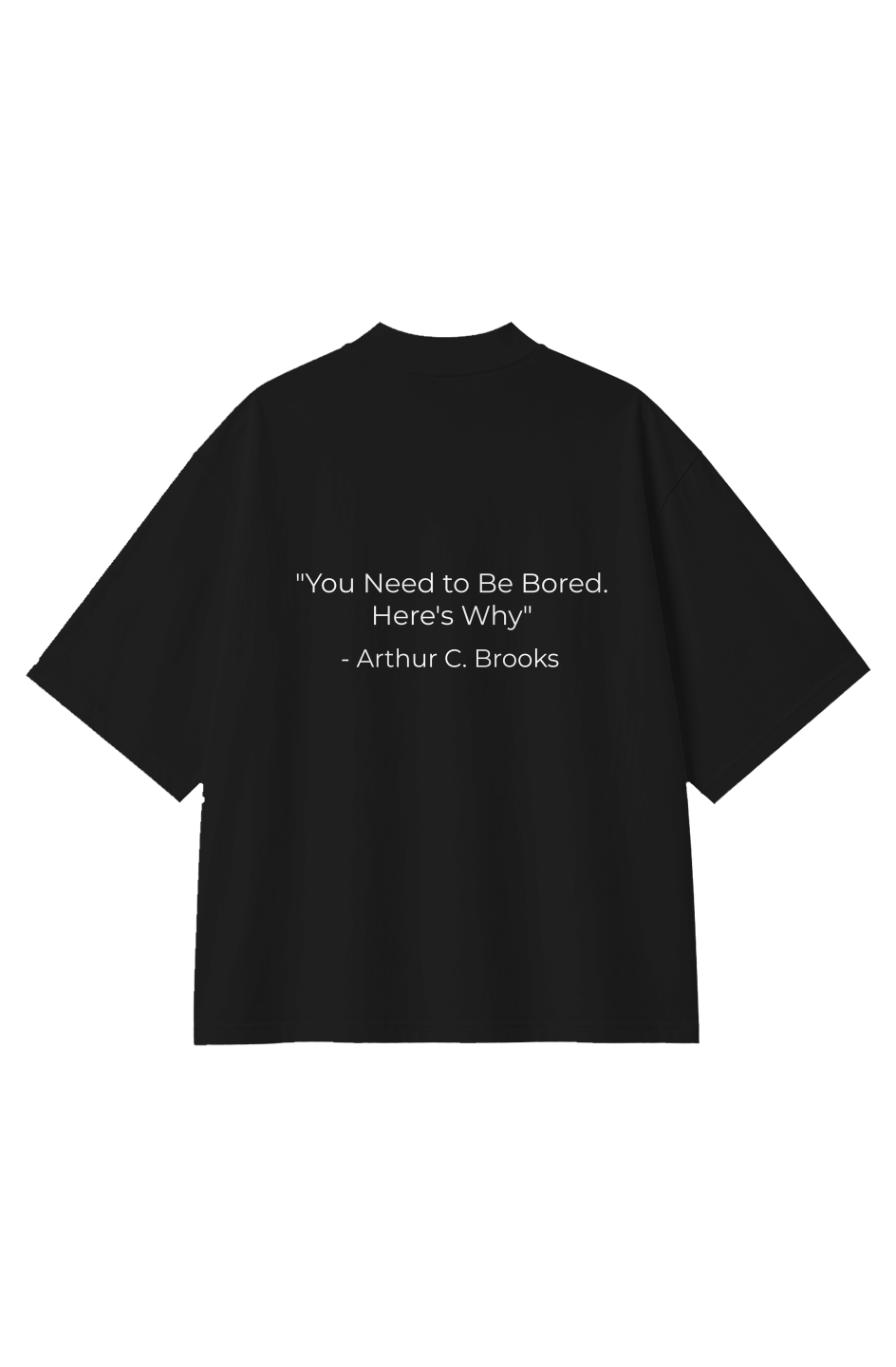 Arthue Brooks Oversized Tee Black