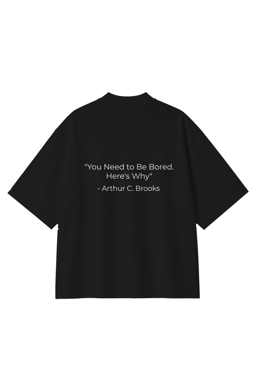 Arthue Brooks Oversized Tee Black