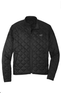 Story Mode Quilted Full Zip Jacket Black