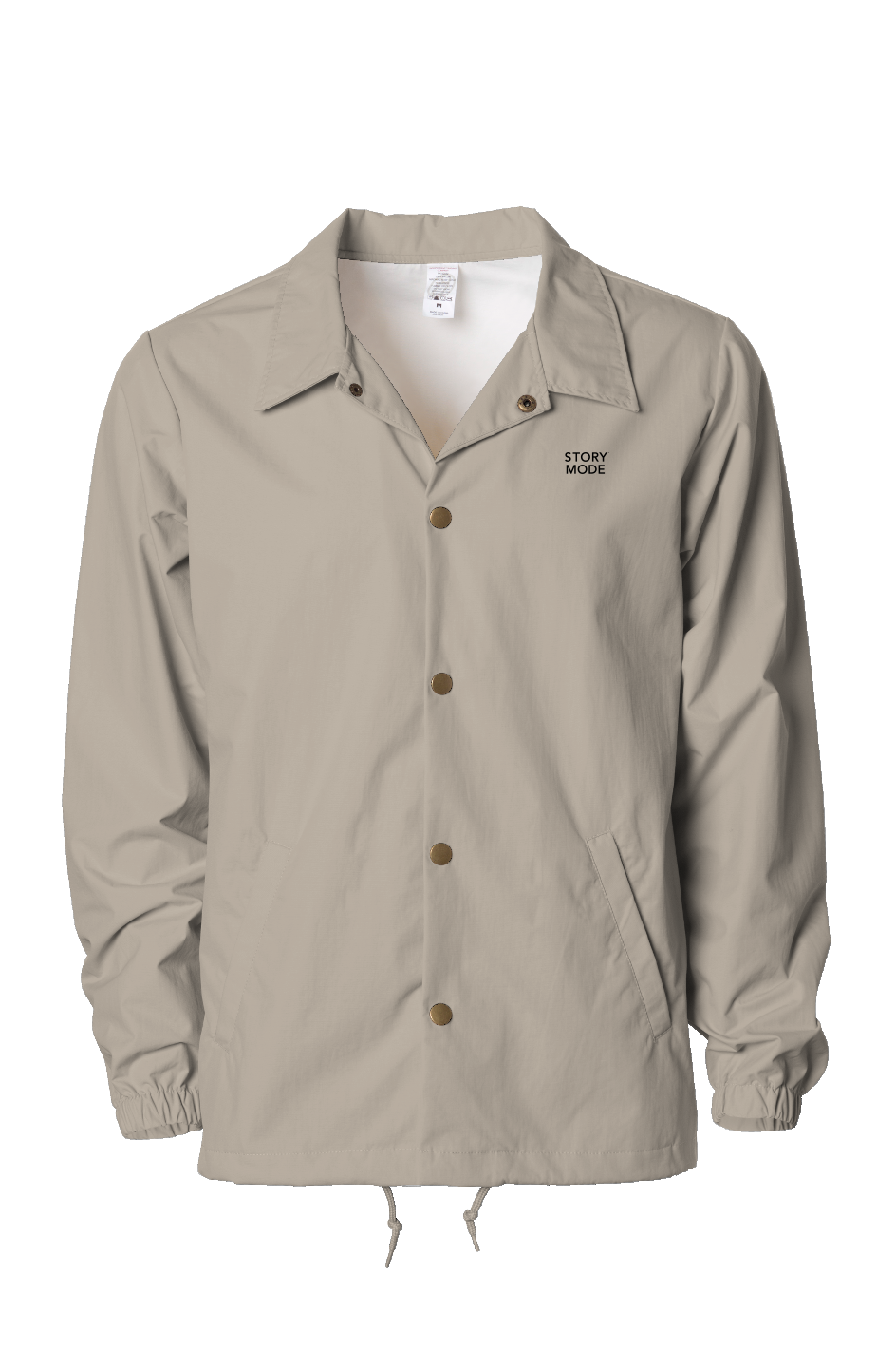 Story Mode Coaches Jacket Classic khaki