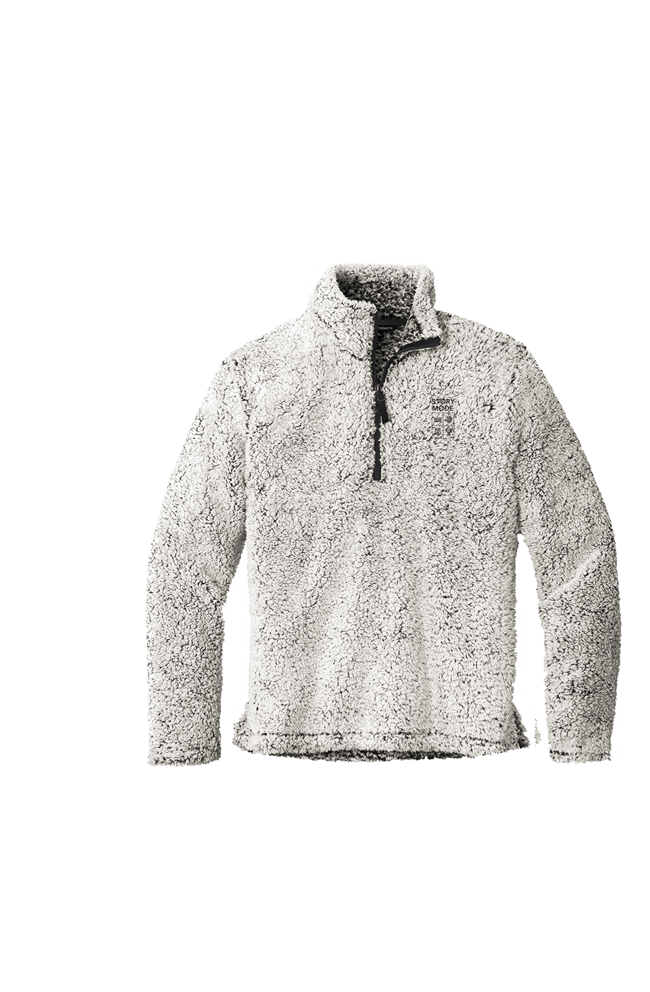 Story Mode Cozy Zip Fleece Grey