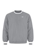 Story Mode Crewneck Windbreaker Grey