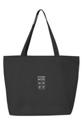 Story Mode 25L Zippered Tote Black