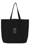 Story Mode Jumbo Tote Black