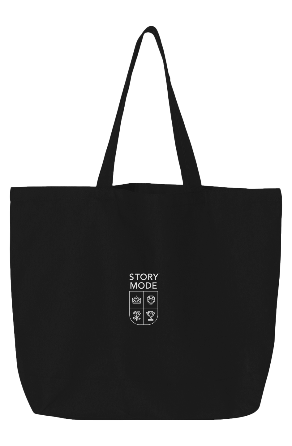 Story Mode Jumbo Tote Black